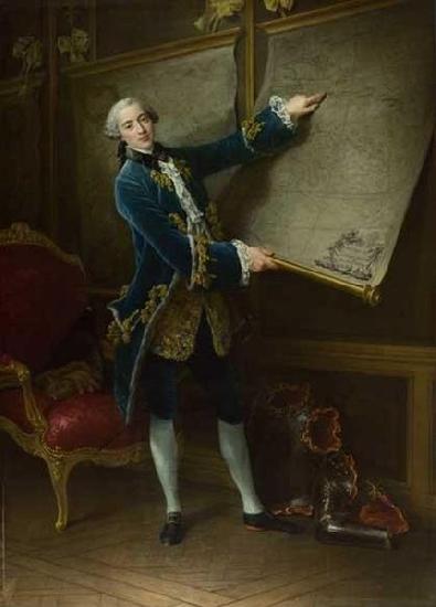 Francois-Hubert Drouais Portrait of Count of Vaudreuil